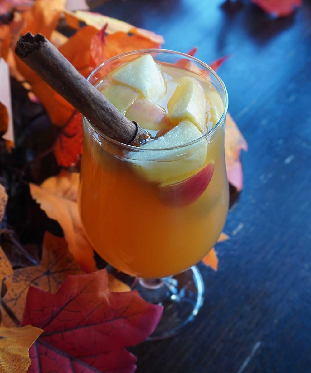 Caramel Apple Cider Sangria - mobile version